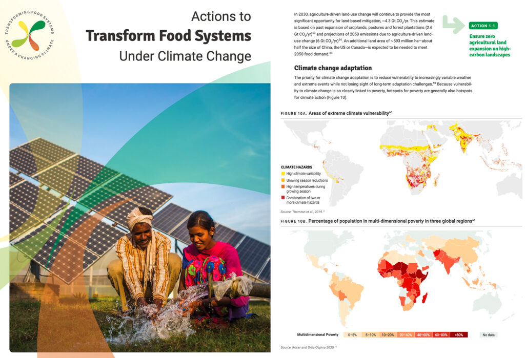 Image of Actions to Transform Food Systems Under Climate Change Report