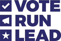 Vote Run Lead logo