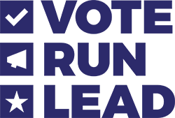 Vote Run Lead logo